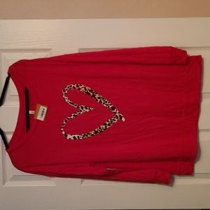 Celeste fuchsia tunic/tshirt